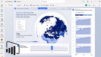 Creación de visualizaciones y paneles en Power BI