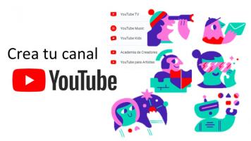 Crea tu canal YouTube